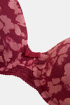 Marks & Spencer Padded Regular Wired Full Coverage Blouse Bra - Dark Raspberry — thumbnail 5